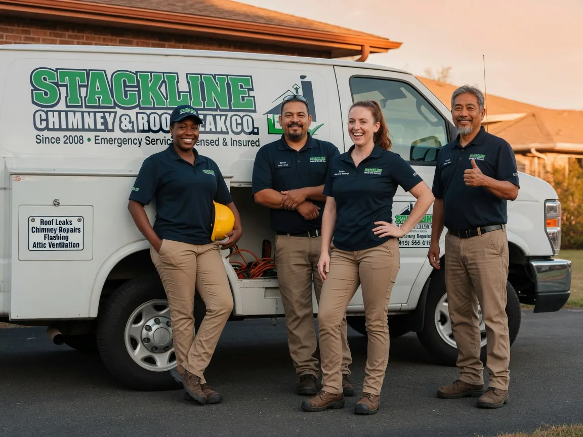 Chimney flashing repair company in West Liberty, OH